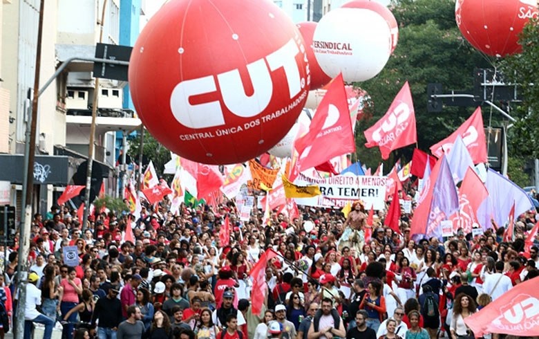 Centrais sindicais farão 1º de Maio em Curitiba